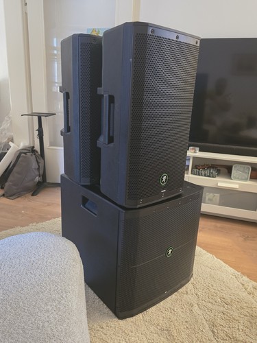 Anlage mackie thrash212 - pa,